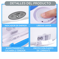 Lonchera Eléctrica Portátil 220V – Calienta tu Comida en Cualquier Lugar
