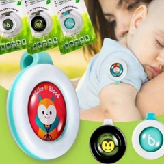 Botón Repelente de Mosquitos para Bebé – Clip con Aceite de Citronela