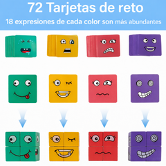 Juego Cambia Cara de Expresiones – Juego de Reacción y Diversión Familiar