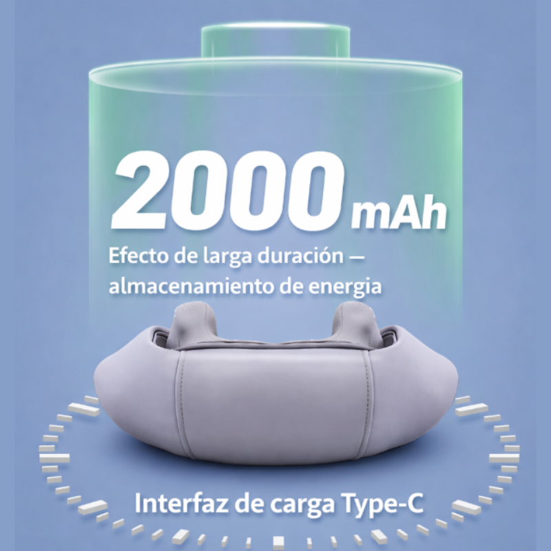 Masajeador Cervical Inalámbrico Recargable SF-L9 – Relajación y Alivio del Dolor