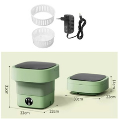 Mini Lavadora Plegable Portátil – Ideal para Viajes y Ropa Delicada