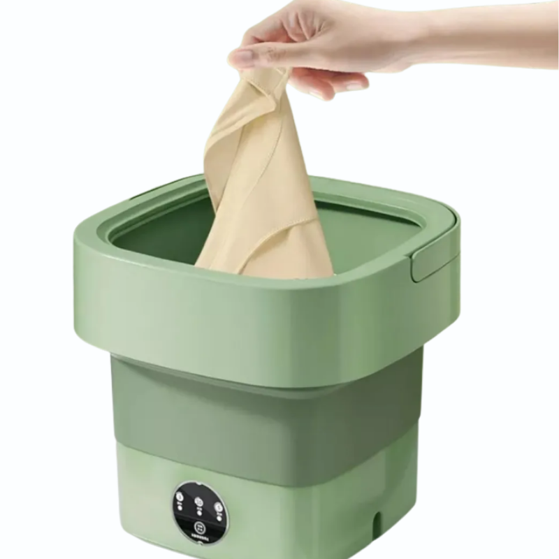 Mini Lavadora Plegable Portátil – Ideal para Viajes y Ropa Delicada