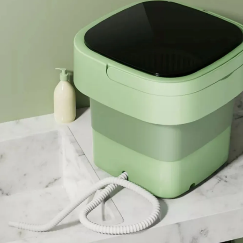Mini Lavadora Plegable Portátil – Ideal para Viajes y Ropa Delicada